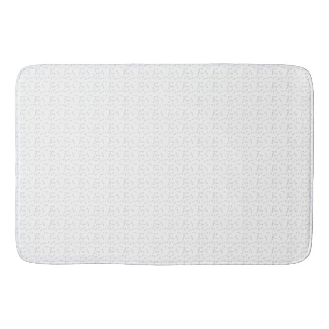 Tapis De Bain Dot, Dove Grey (Devant)