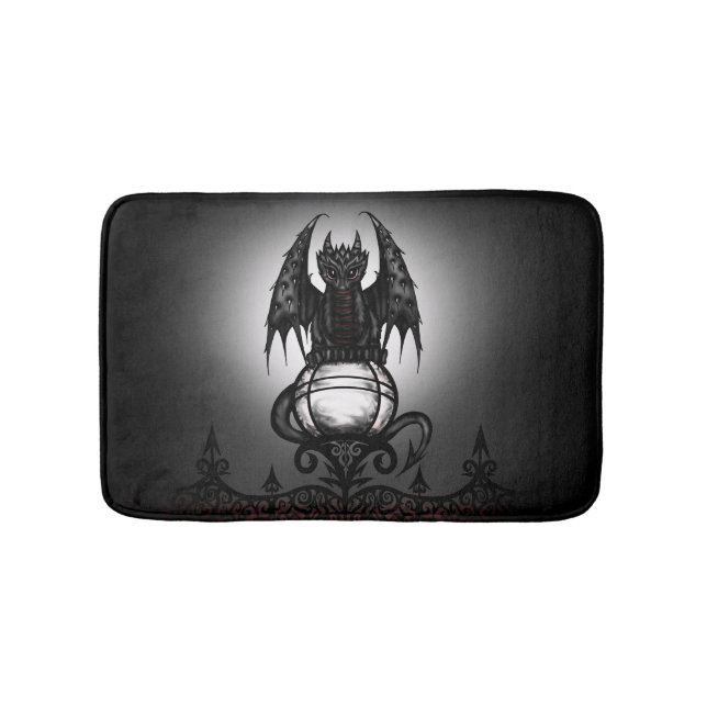 Tapis De Bain Dragon gothique (Devant)