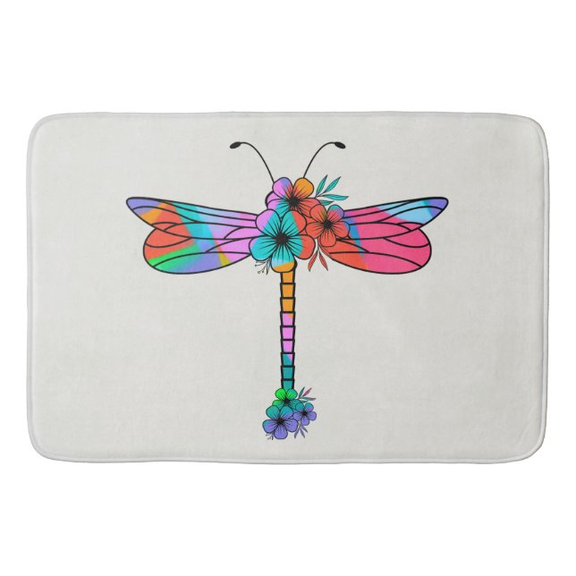 Tapis De Bain Dragonfly électrique A Bath Mat (Devant)