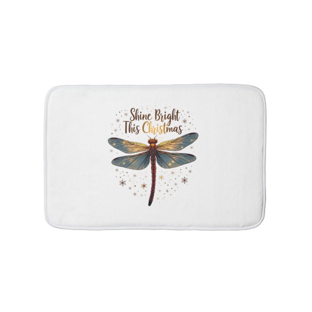 Tapis De Bain Dragonfly Star de Noël (Devant)