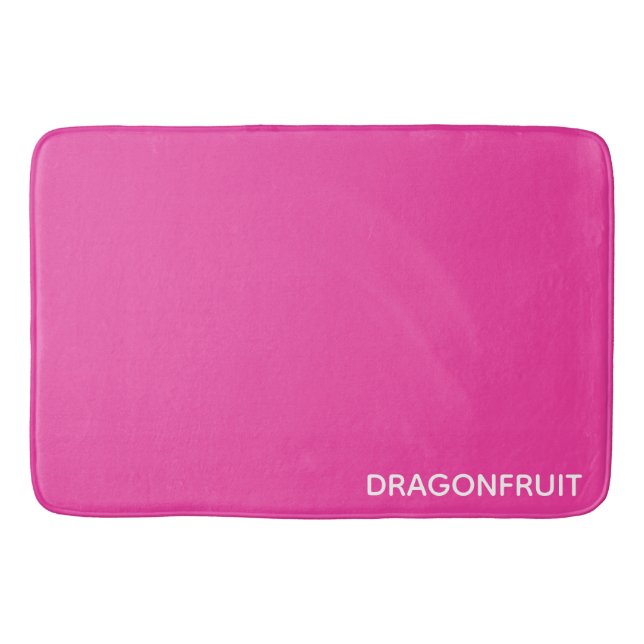 Tapis De Bain Dragonfruit pink color (Devant)