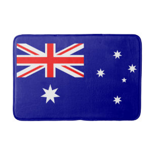 Tapis De Bain Drapeau australien patriotique