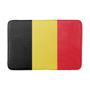 Tapis De Bain Drapeau belge