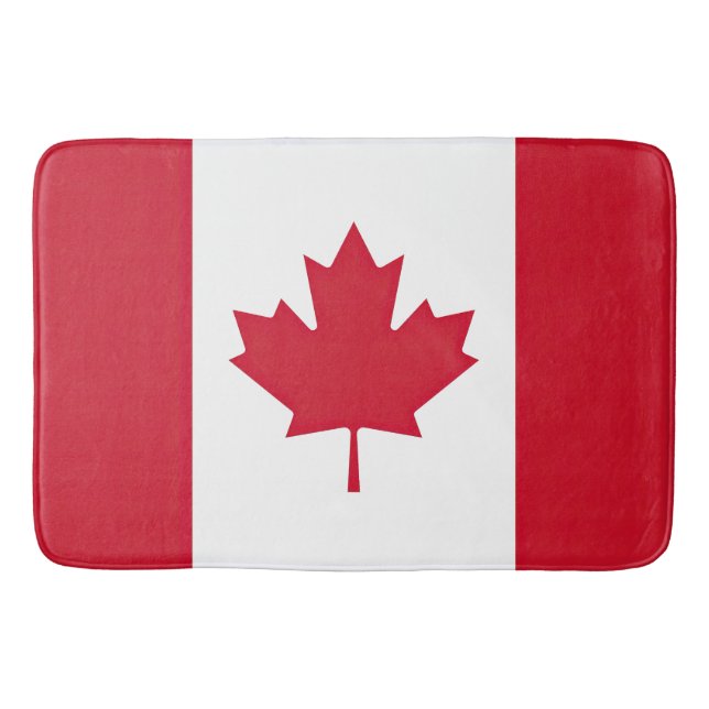 Tapis De Bain Drapeau Canada (Devant)