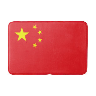 Tapis De Bain Drapeau Chinois