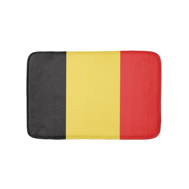 Tapis De Bain Drapeau de Belgique (Devant)