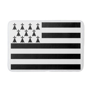 Tapis De Bain Drapeau de Bretagne patriotique