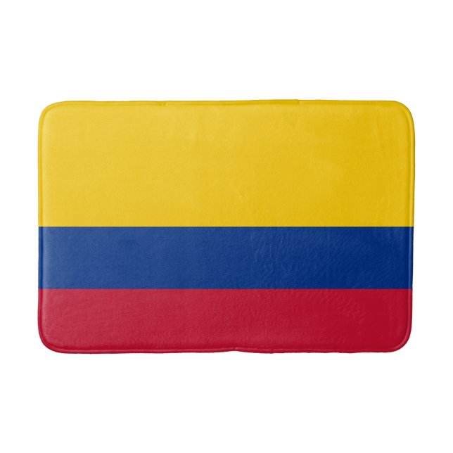Tapis De Bain Drapeau de Colombie (Devant)