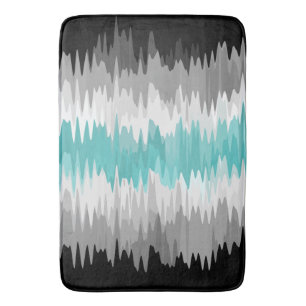 Tapis De Bain Drapeau de fierté Libramasculin Bohème Funky Ondul