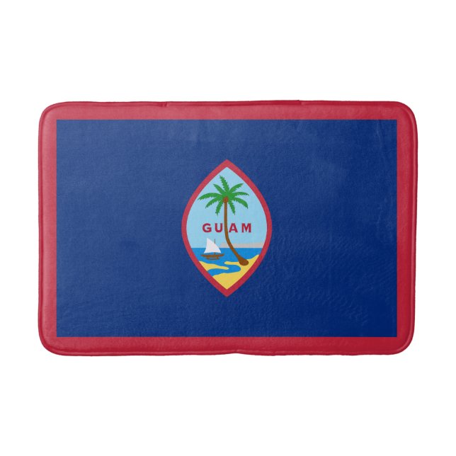 Tapis De Bain Drapeau de Guam (Devant)
