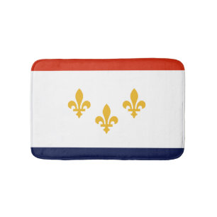 Tapis De Bain Drapeau de la Nouvelle-Orléans, Louisiane