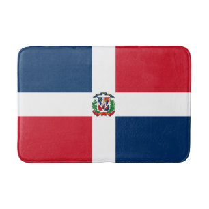 Tapis De Bain Drapeau de la République dominicaine