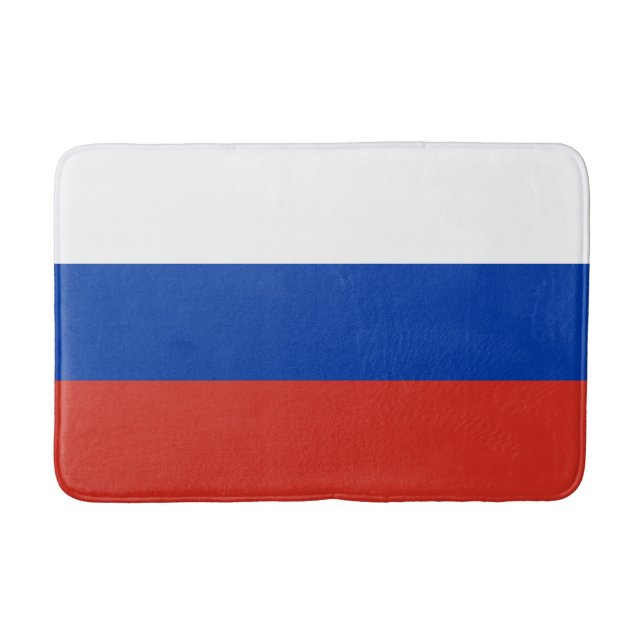 Tapis De Bain Drapeau de la Russie (Devant)