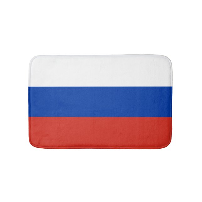 Tapis De Bain Drapeau de la Russie (Devant)