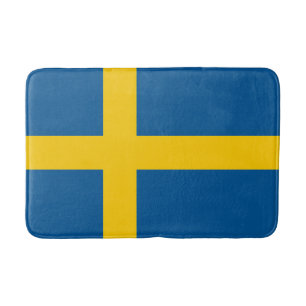 Tapis De Bain Drapeau de la Suède