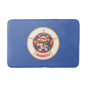 Tapis De Bain Drapeau de l'État du Minnesota