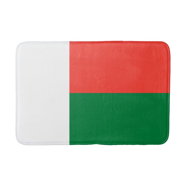 Tapis De Bain Drapeau de Madagascar (Devant)