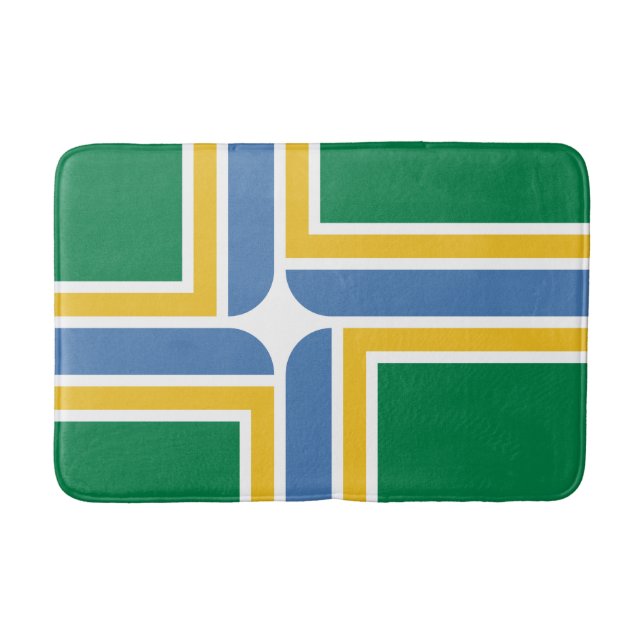 Tapis De Bain Drapeau de Portland, Oregon Bath Mat (Devant)