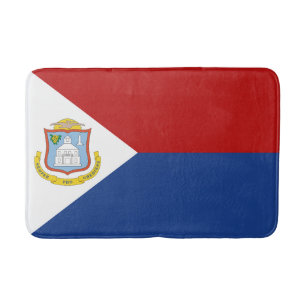 Tapis De Bain Drapeau de Saint-Martin