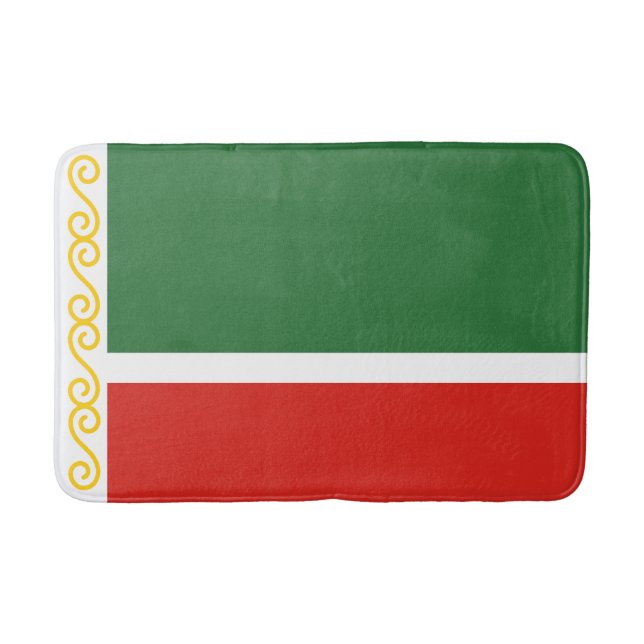 Tapis De Bain Drapeau de Tchétchénie (Devant)