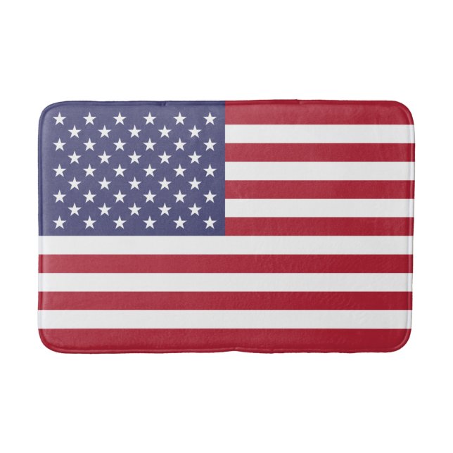 Tapis De Bain Drapeau des États-Unis (Devant)