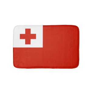 Tapis De Bain Drapeau des Tonga