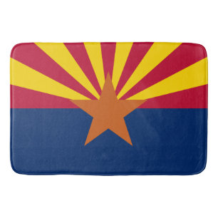 Tapis De Bain Drapeau d'État de l'Arizona