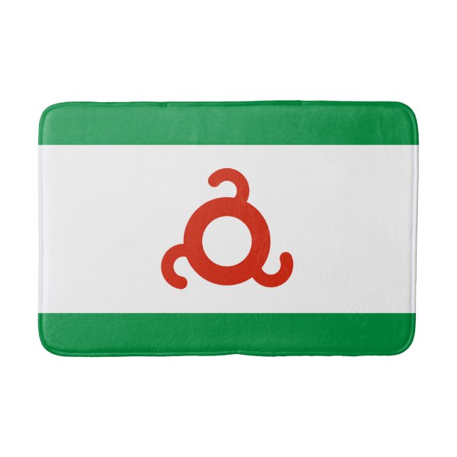 Tapis De Bain Drapeau d'Ingushetia (Devant)