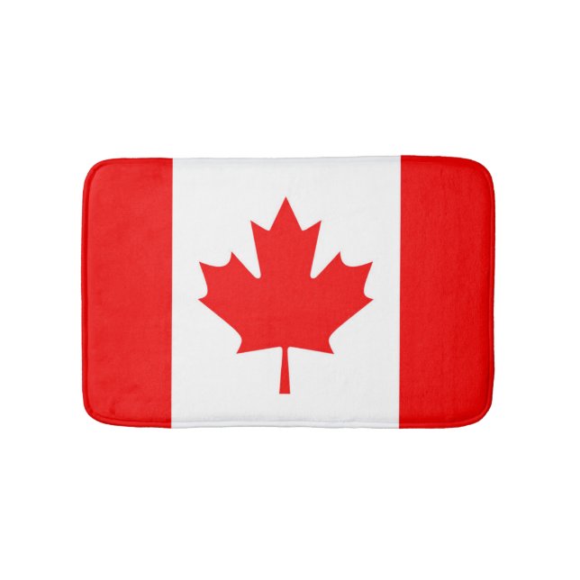 Tapis De Bain Drapeau du Canada (Devant)
