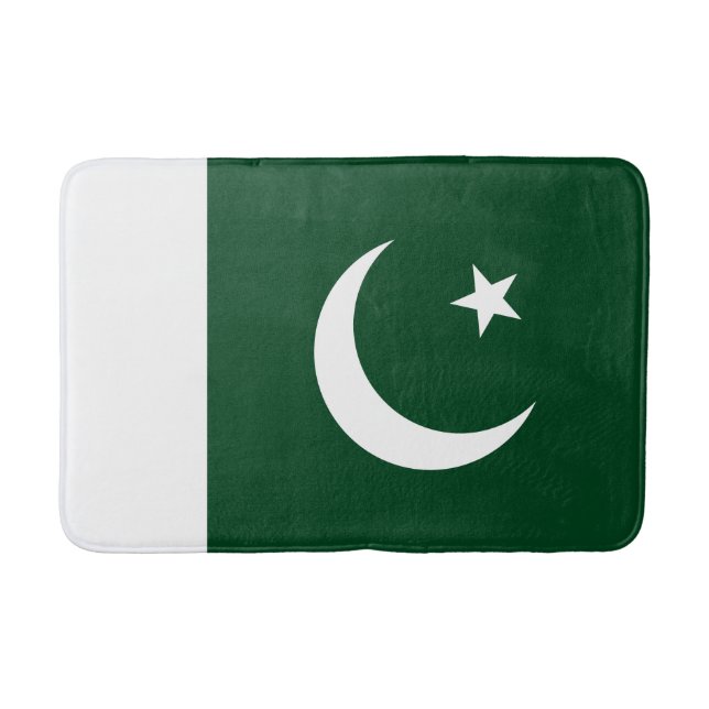 Tapis De Bain Drapeau du Pakistan (Devant)