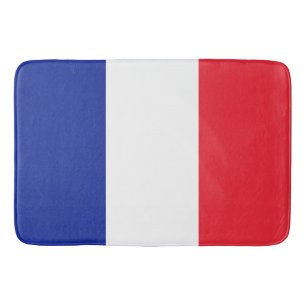 Tapis De Bain Drapeau France Tricolore