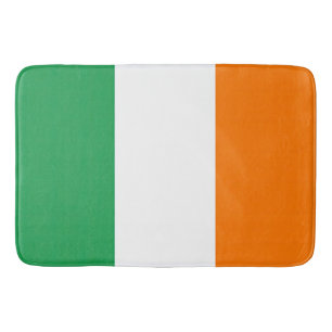Tapis De Bain Drapeau Irlande Tricolore