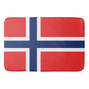 Tapis De Bain Drapeau Norvège