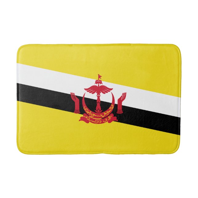 Tapis De Bain Drapeau patriotique Brunei (Devant)