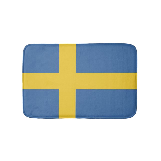 Tapis De Bain Drapeau suédois (Devant)