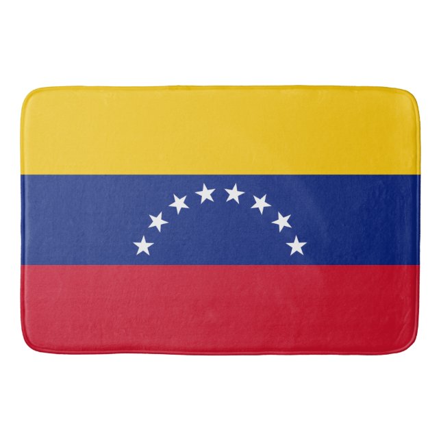 Tapis De Bain Drapeau Venezuela (Devant)
