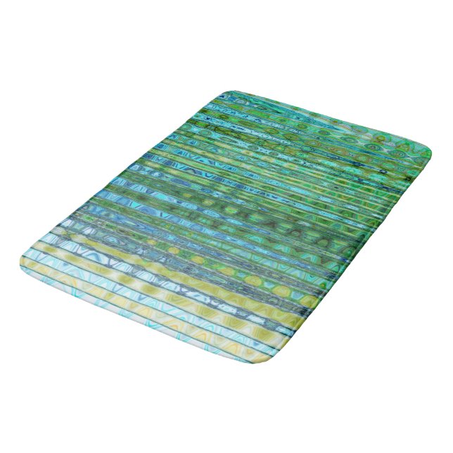 Tapis de bain du plancton végétal II par l'artiste (Angle)