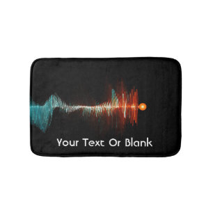 Tapis De Bain Dualité de la vague de particules