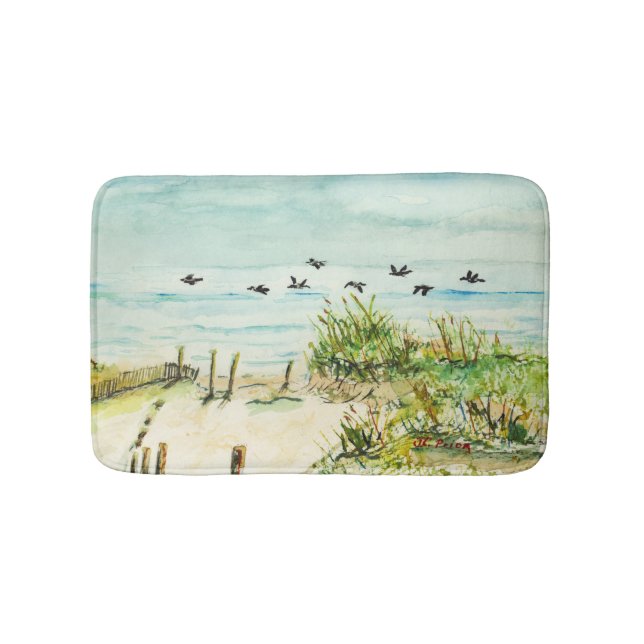 Tapis De Bain Dunes de sable et banques externes la Caroline du (Devant)