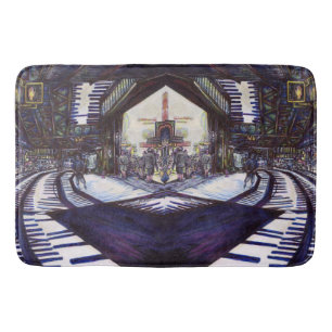 Tapis De Bain Dusting the Piano