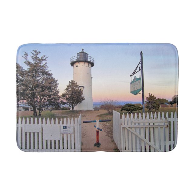 Tapis De Bain East Chop Lighthouse, Massachusetts Bath Mat (Devant)