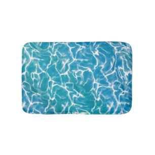 Tapis De Bain Eau bleue
