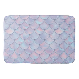 Tapis De Bain Échelles de scintillement de sirène