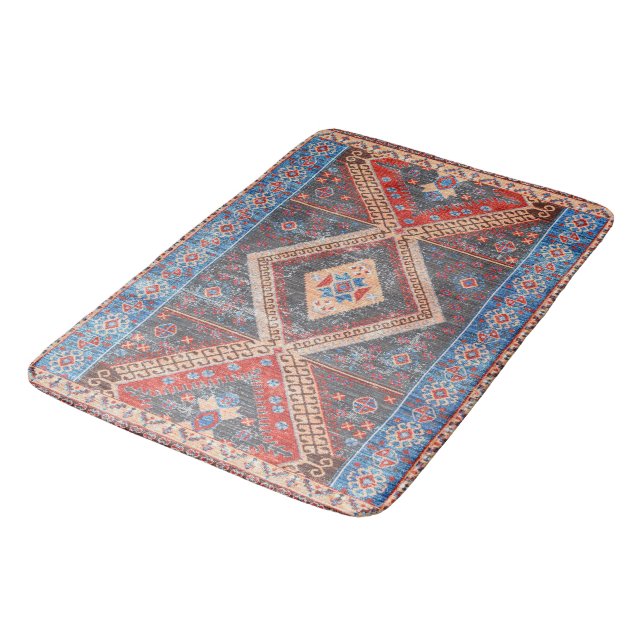 Tapis De Bain Echos du désert : Patrimoine boho du sud-ouest (Angle)
