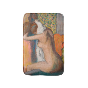 Tapis De Bain Edgar Degas - Après le bain, une femme essuie le c