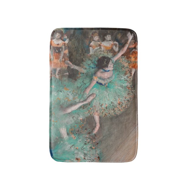 Tapis De Bain Edgar Degas - Swaying Dancer / Danseuse en vert (Devant (Vertical))