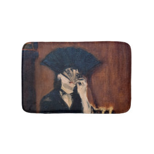 Tapis De Bain Edouard Manet - Berthe Morisot avec un éventail