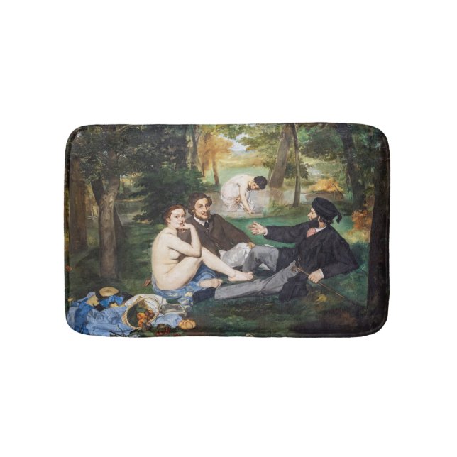 Tapis De Bain Edouard Manet - Déjeuner sur l'herbe (Devant)