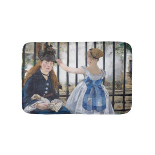 Tapis De Bain Edouard Manet - Le Chemin De Fer