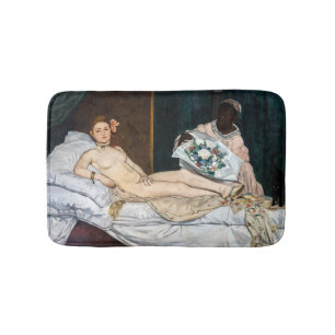 Tapis De Bain Edouard Manet - Olympia